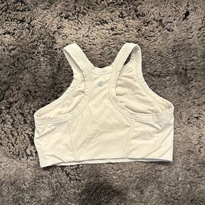 Ribbed Nulu High-Neck Tank